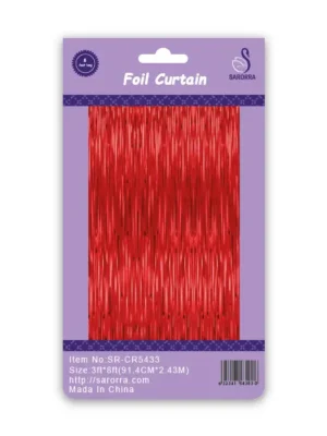 Sarrora Party Foil Curtain 3ft x 8ft