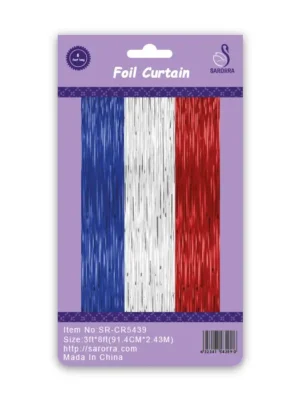 Sarrora Party Foil Curtain 3ft x 8ft
