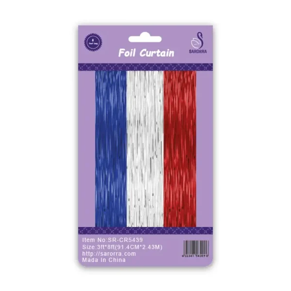 Sarrora Party Foil Curtain 3ft x 8ft