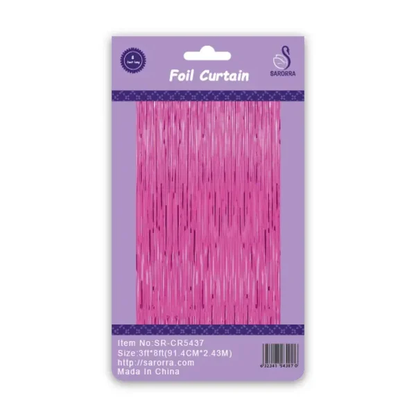 Sarrora Party Foil Curtain 3ft x 8ft