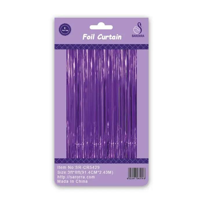 Sarrora Party Foil Curtain 3ft x 8ft