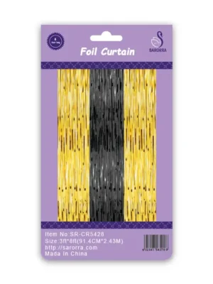 Sarrora Party Foil Curtain 3ft x 8ft