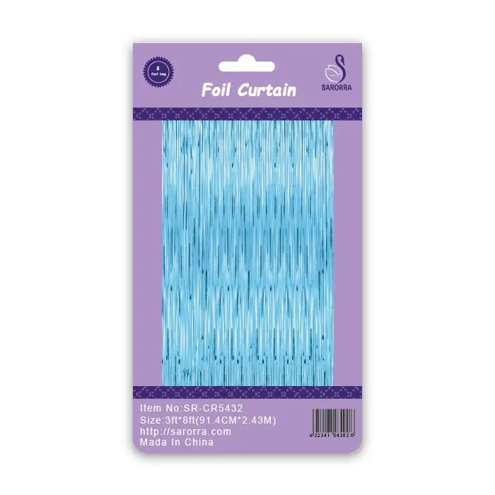 Sarrora Party Foil Curtain 3ft x 8ft