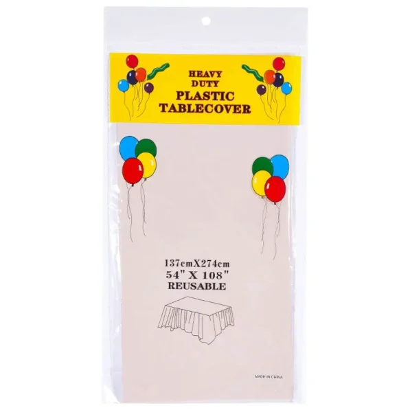 Heavy duty Party table cover 54x108 in137x274CM