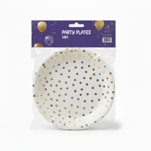 9 inch and 7 inch Party paper Plates