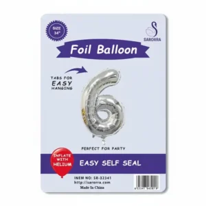 Foil Ballon Numbers 40,32,16 inch