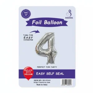 Foil Ballon Numbers 40,32,16 inch