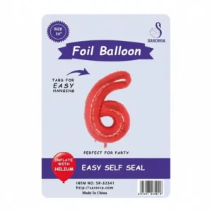 Foil Ballon Numbers 40,32,16 inch