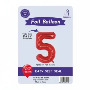 Foil Ballon Numbers 40,32,16 inch
