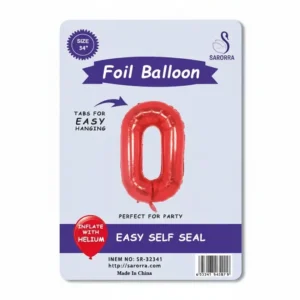 Foil Ballon Numbers 40,32,16 inch