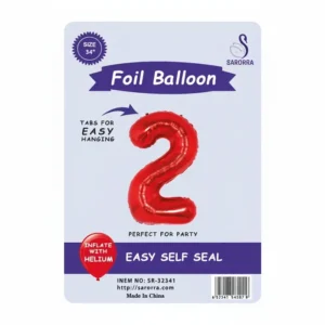 Foil Ballon Numbers 40,32,16 inch