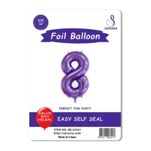 Foil Ballon Numbers 40,32,16 inch
