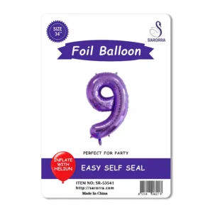 Foil Ballon Numbers 40,32,16 inch