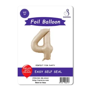 Foil Ballon Numbers 40,32,16 inch