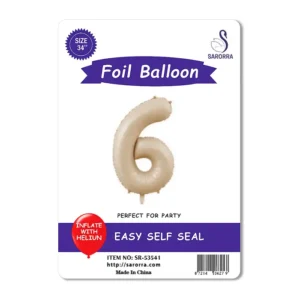 Foil Ballon Numbers 40,32,16 inch