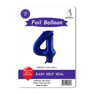 Foil Ballon Numbers 40,32,16 inch