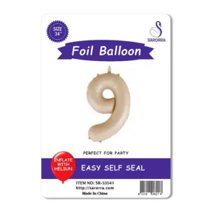 Foil Ballon Numbers 40,32,16 inch