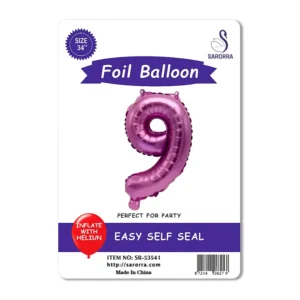 Foil Ballon Numbers 40,32,16 inch