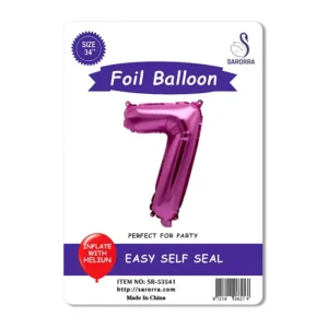 Foil Ballon Numbers 40,32,16 inch
