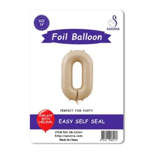 Foil Ballon Numbers 40,32,16 inch