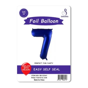 Foil Ballon Numbers 40,32,16 inch