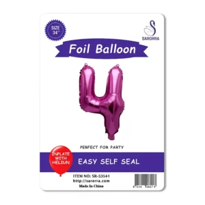 Foil Ballon Numbers 40,32,16 inch