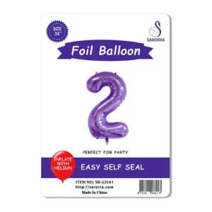Foil Ballon Numbers 40,32,16 inch