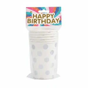 Birthday party paper cups 10 psc disposible paper cups