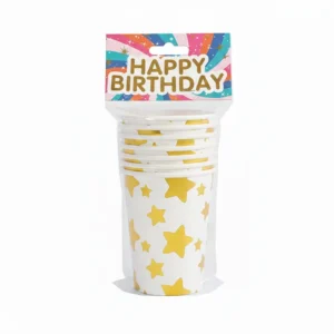 Birthday party paper cups 10 psc disposible paper cups