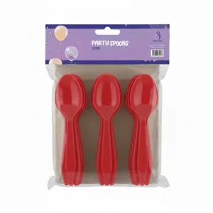 party plastic spoons