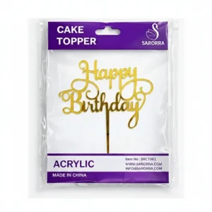 Acrylic Cake Topper