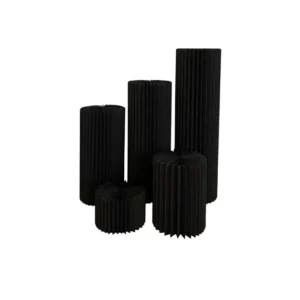 Modern Ribbed Paper Cake Stand Dia 30CM