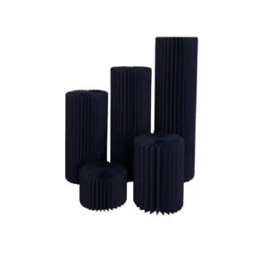 Modern Ribbed Paper Cake Stand Dia 30CM